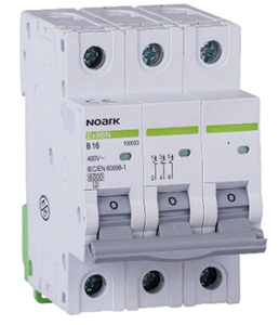 Noark 6kA MCB Type B,C,D