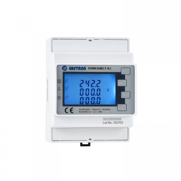 SDM630MCT-RJ EasyClick Plug & Play Metering Three Phase EasyClick