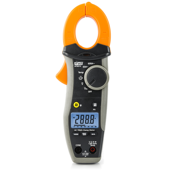 HT9014 Professional clamp meter AC 600A TRMS, CAT IV 600V