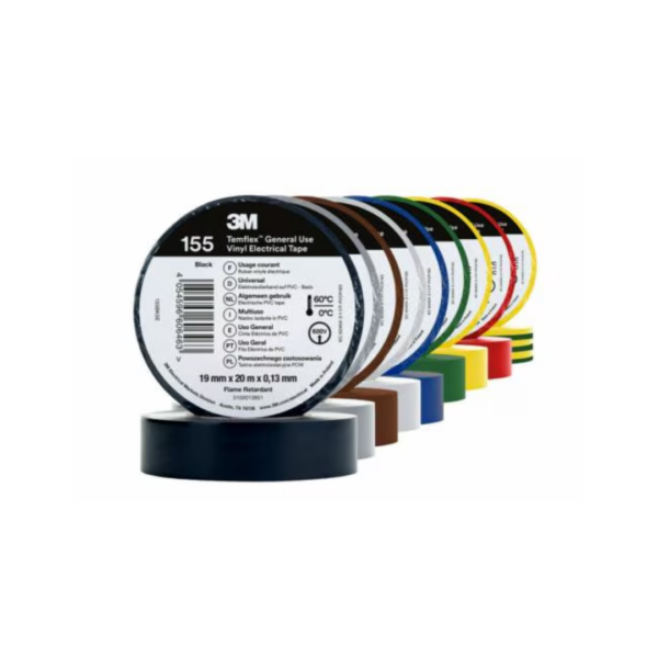 3M Temflex 155 Tape General Colours