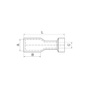 ETI Pre-Insulated MaleFemale Socket Terminals 0.25-6mm 2