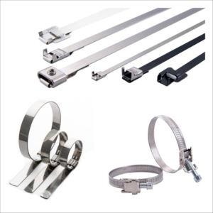 Metal Banding and Buckle Clamping System