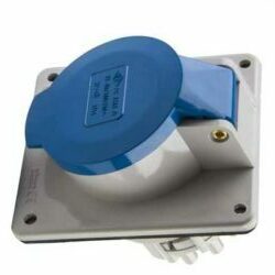 Inclined Flush Mounted Sockets Low Voltage IP44 IP67