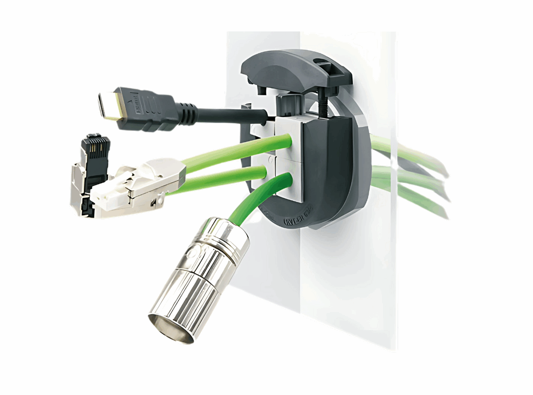 KVT-ER Icotek split cable gland for cables with connectors 1