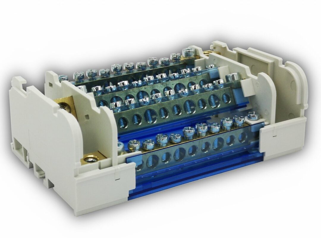 UK DTB Distribution Blocks 4 Pole