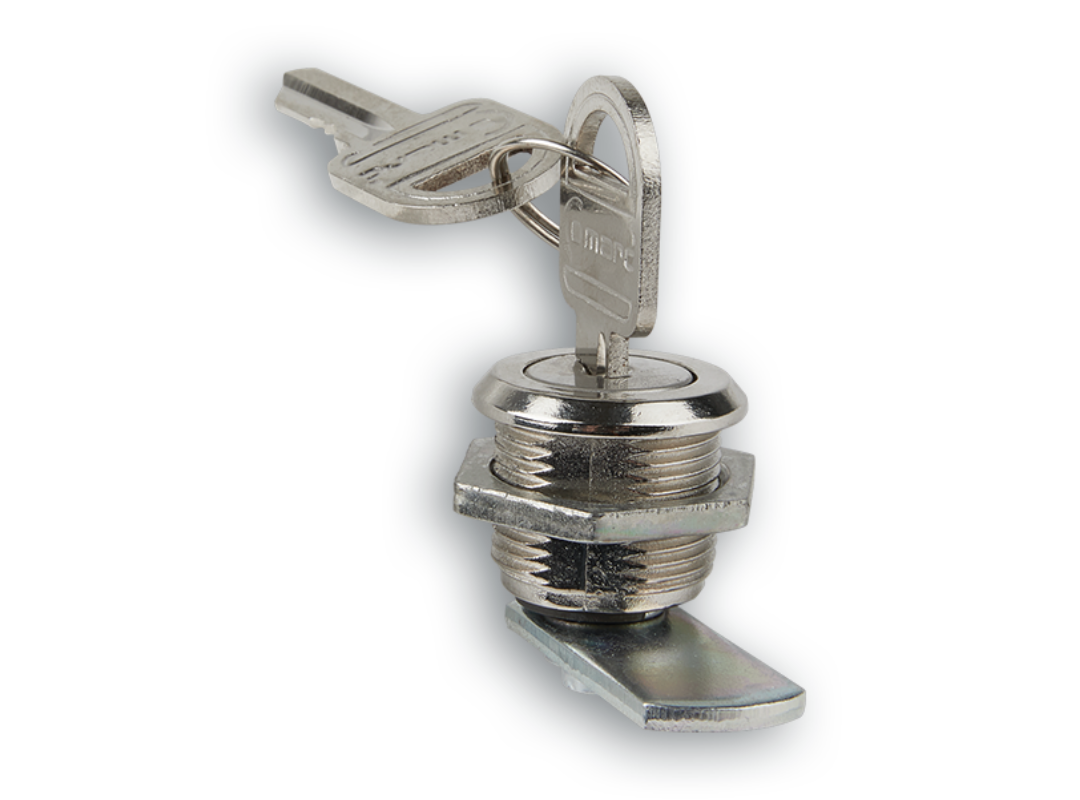 002132 Quitérios Metallic cam lock identical keys - RFE (Reg Farrell Engineering)