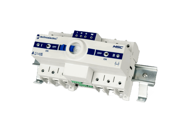 Super-Compact Motorized Changeover Switch MSC