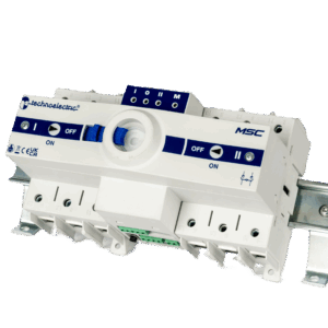 MSC Compact Motorised Changeover Switch